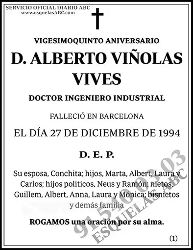 Alberto Viñolas Vives