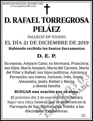 Rafael Torregrosa Peláez