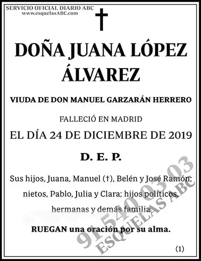 Juana López Álvarez