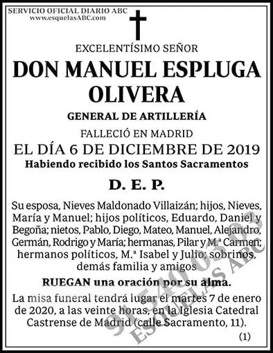 Manuel Espluga Olivera