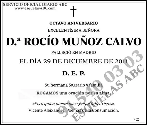 Rocío Muñoz Calvo