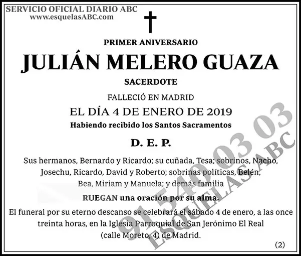 Julián Melero Guaza
