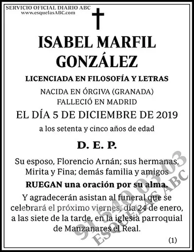 Isabel Marfil González