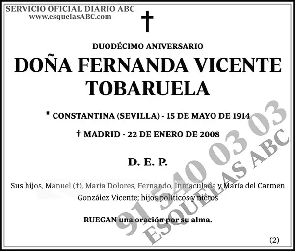Fernanda Vicente Tobaruela