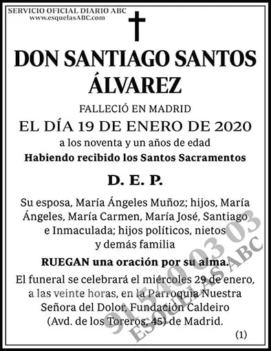 Santiago Santos Álvarez
