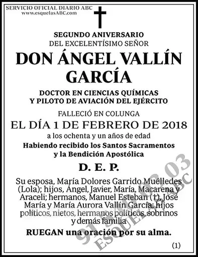 Ángel Vallín García
