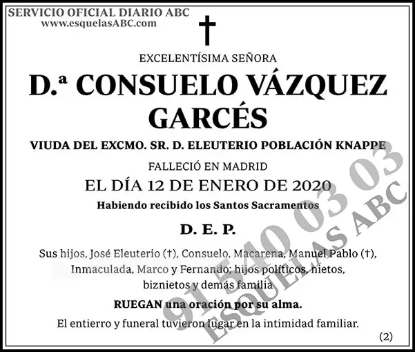 Consuelo Vázquez Garcés