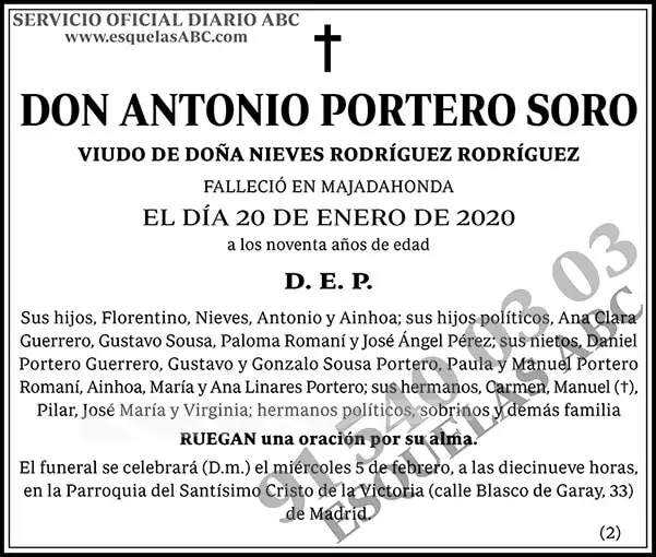 Antonio Portero Soro
