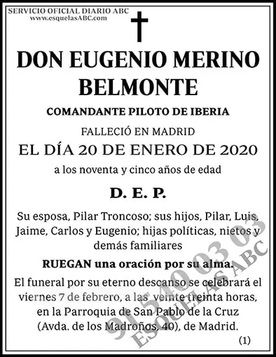 Eugenio Merino Belmonte