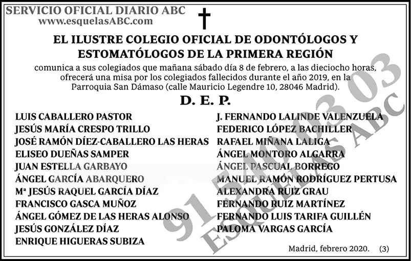 Ilustre Colegio Oficial de Odontólogos y Estomatólogos