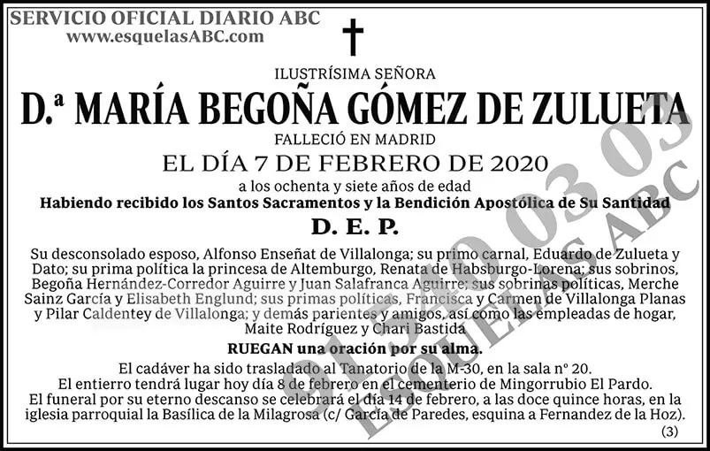 María Begoña Gómez de Zulueta