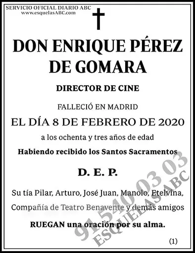 Enrique Pérez de Gomara