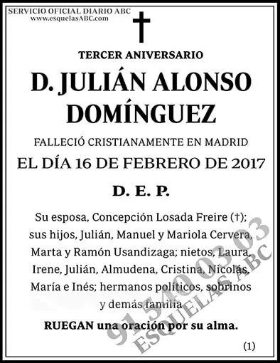 Julián Alonso Domínguez
