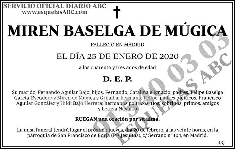 Miren Baselga de Múgica