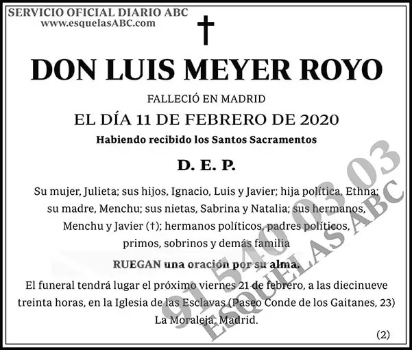 Luis Meyer Royo