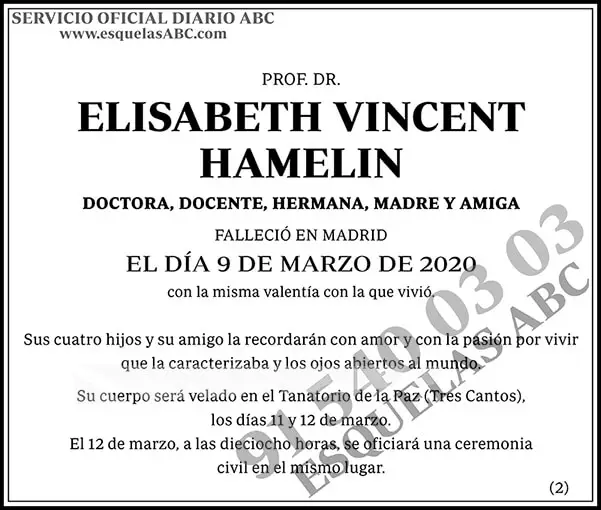 Elisabeth Vincent Hamelin