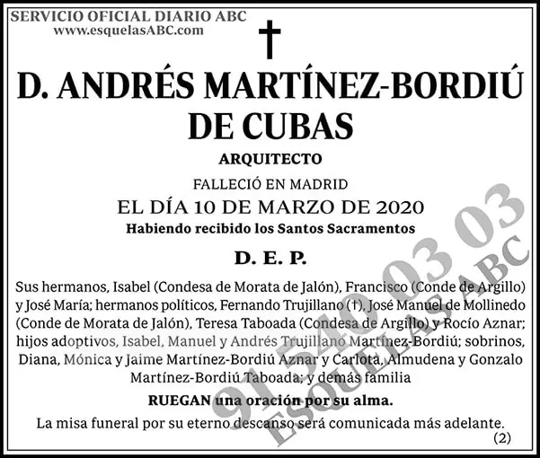 Andrés Martínez-Bordiú de Cubas