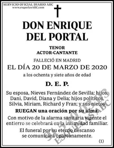 Enrique del Portal
