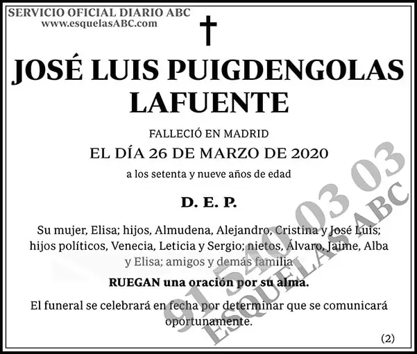 José Luis Puigdengolas Lafuente