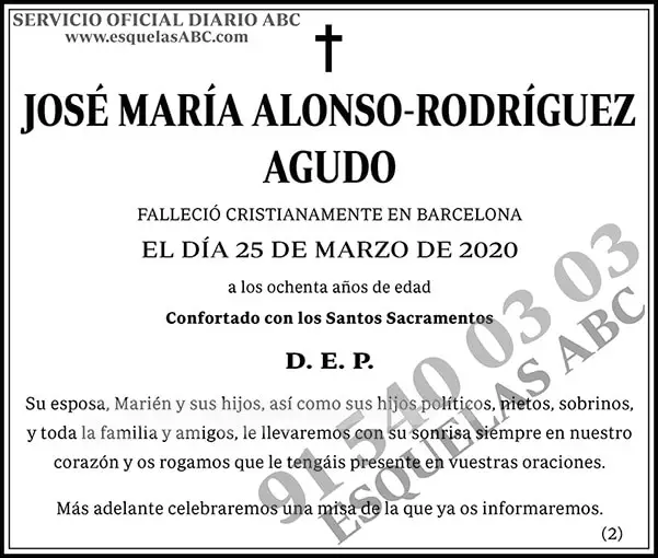 José María Alonso-Rodríguez Agudo