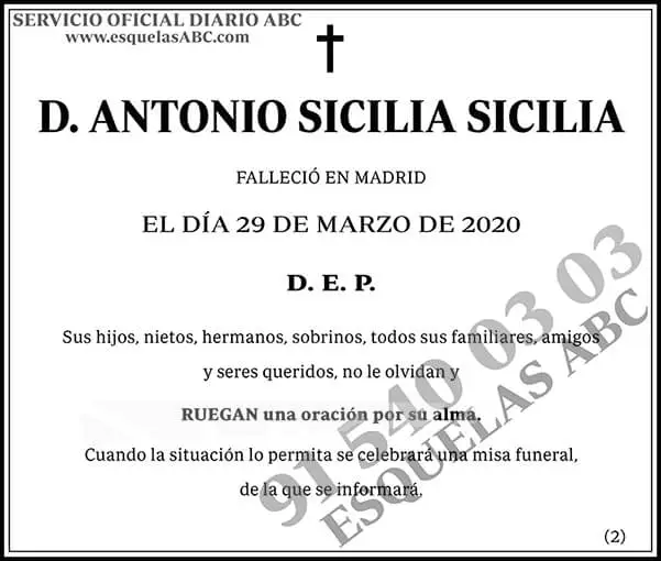 Antonio Sicilia Sicilia