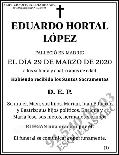 Eduardo Hortal López