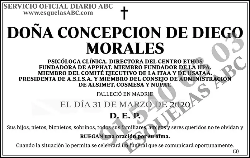 Concepción de Diego Morales