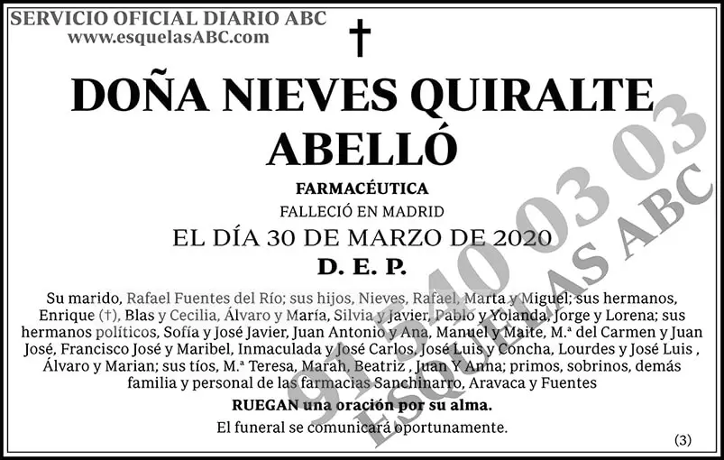 Nieves Quiralte Abelló