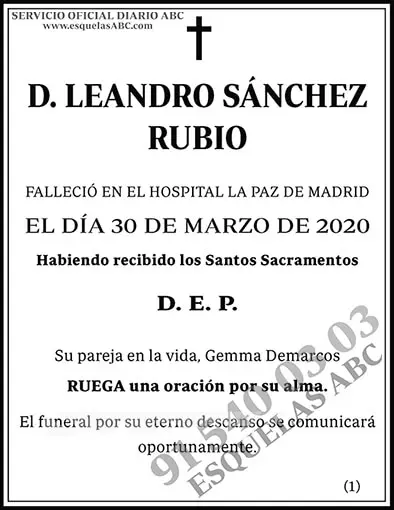 Leandro Sánchez Rubio