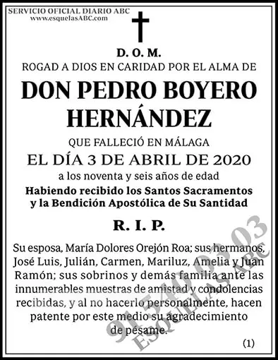 Pedro Boyero Hernández