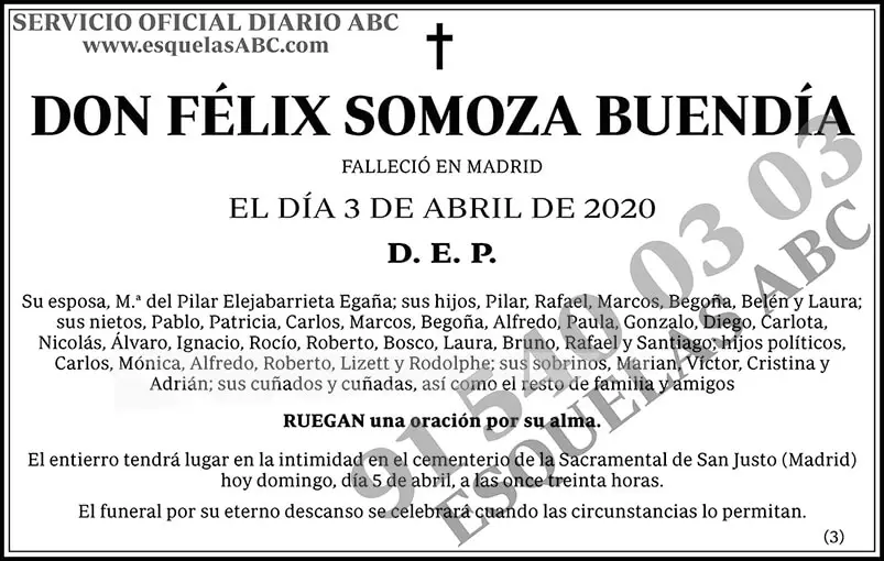 Félix Somoza Buendía
