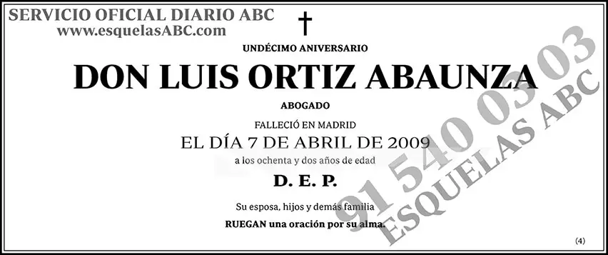 Luis Ortiz Abaunza