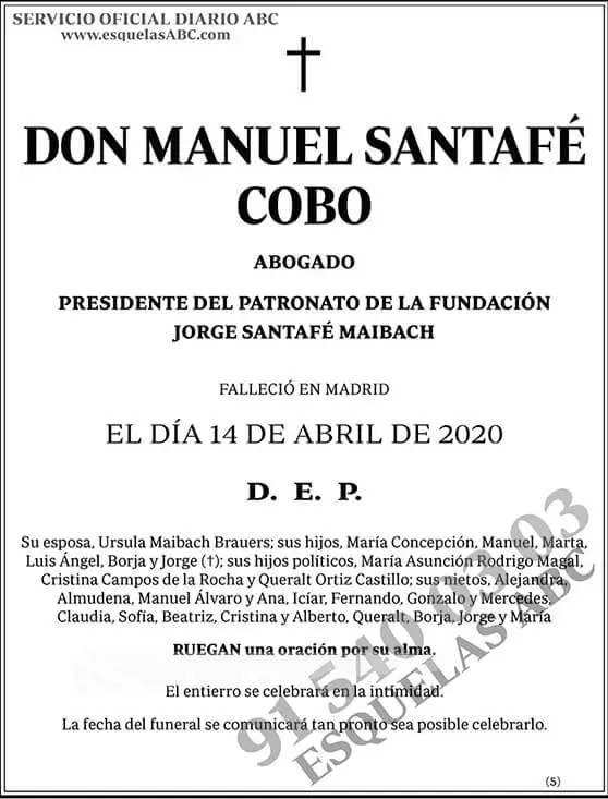 Manuel Santafé Cobo