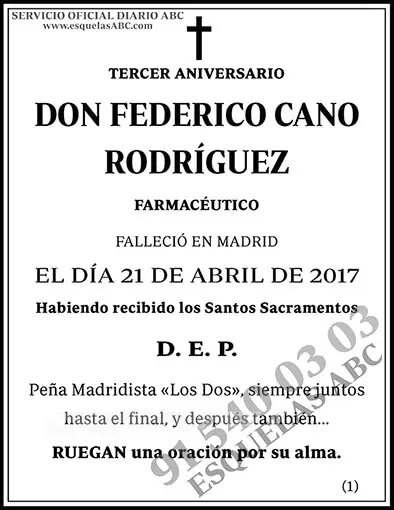 Federico Cano Rodríguez