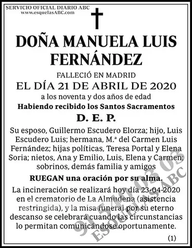 Manuela Luis Fernández