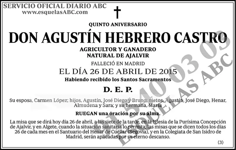 Agustín Hebrero Castro