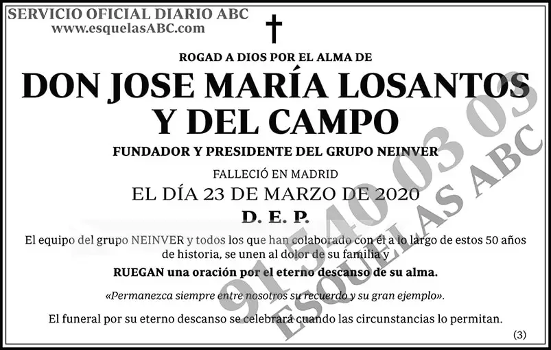 Jose María Losantos y del Campo