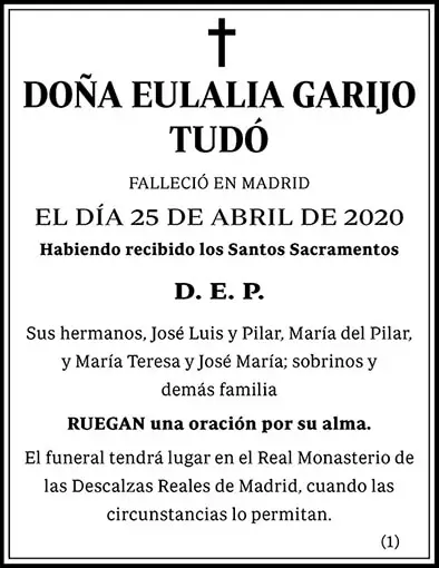 Eulalia Garijo Tudó
