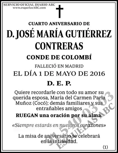 José María Gutiérrez Contreras