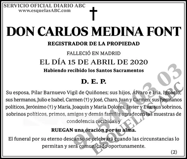 Carlos Medina Font
