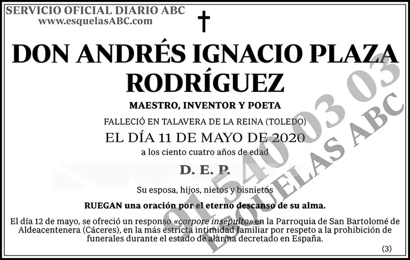 Andrés Ignacio Plaza Rodríguez