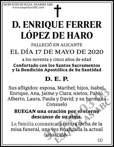 Enrique Ferrer López de Haro