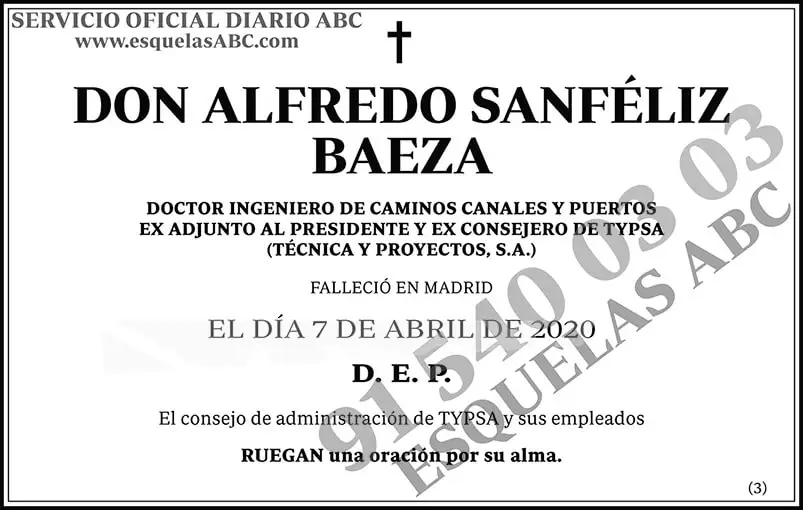 Alfredo Sanféliz Baeza