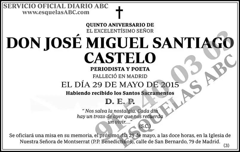 José Miguel Santiago Castelo