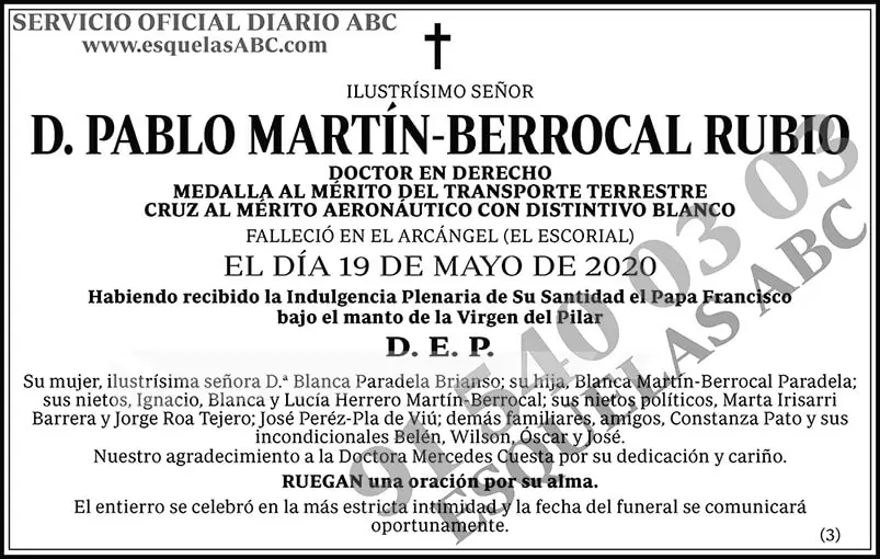 Pablo Martín-Berrocal Rubio