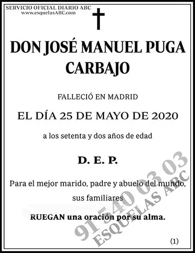 José Manuel Puga Carbajo