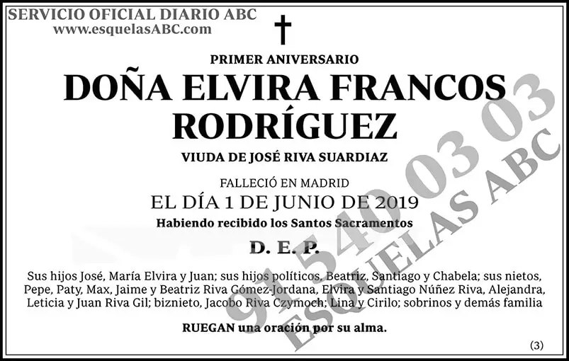Elvira Francos Rodríguez