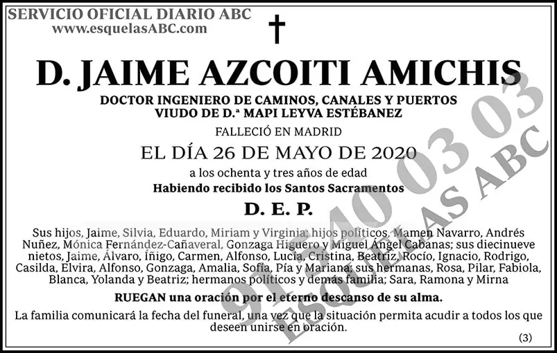 Jaime Azcoiti Amichis