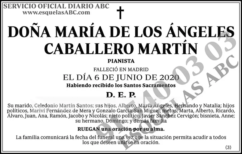 María de los Ángeles Caballero Martín