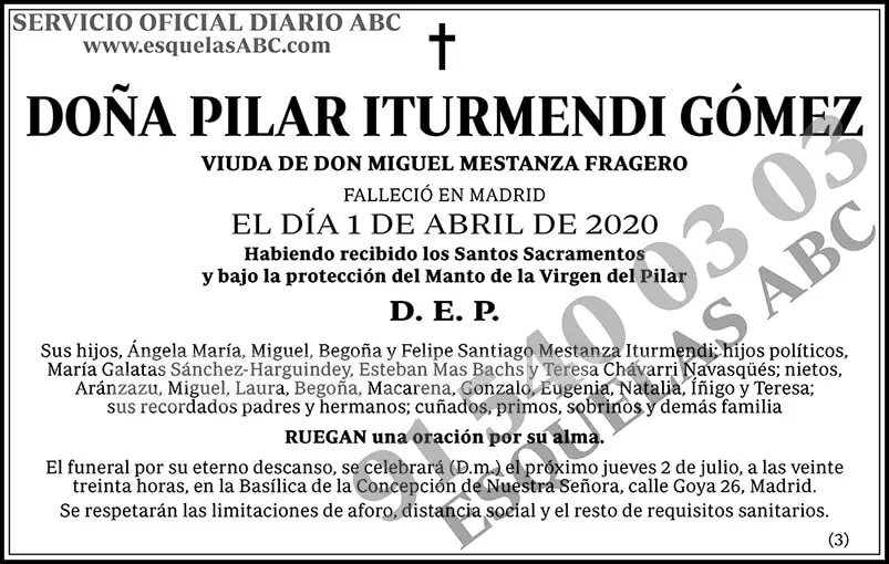 Pilar Iturmendi Gómez